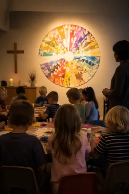 Sunday School Children Craft Activity