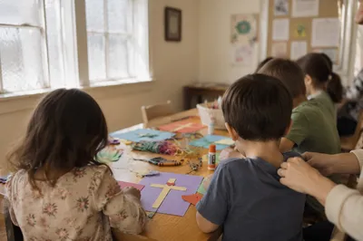 Sunday School Children Craft Activity