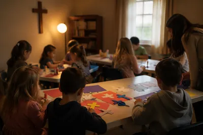 Sunday School Children Craft Activity