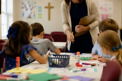 Sunday School Children Craft Activity