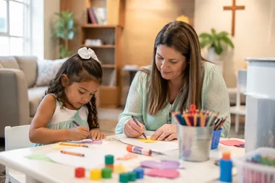 Sunday School Children Craft Activity
