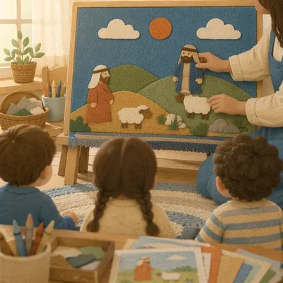 Sunday School Flannel Board Story Time