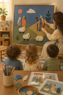 Sunday School Flannel Board Story Time