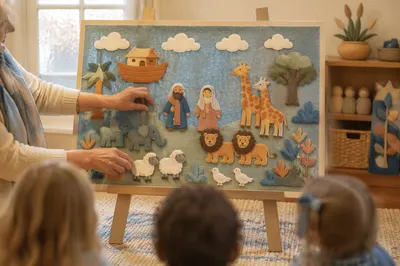 Sunday School Flannel Board Bible Story