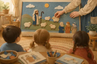 Sunday School Flannel Board Bible Story