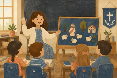Sunday School Flannel Board Story Lesson