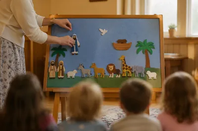 Sunday School Flannel Board Bible Story