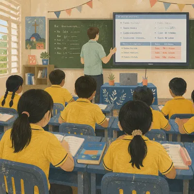Volunteer English Mission Classroom Lesson