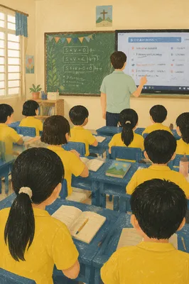 Volunteer English Mission Classroom Lesson
