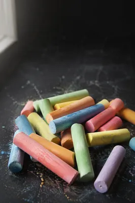 Pastel Chalk on Mission Classroom Chalkboard