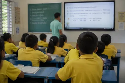 Volunteer English Teacher in Overseas Mission Classroom