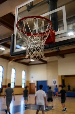 Church Gym Basketball Hoop Youth Fellowship