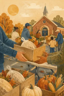 Thanksgiving Turkey Distribution at Community Church