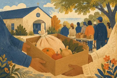 Thanksgiving Turkey Distribution at Community Church