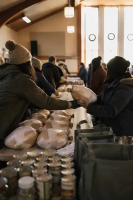 Thanksgiving Turkey Distribution at Church Fellowship Hall