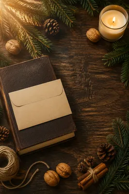 Tithe Envelope on Bible with Candlelight