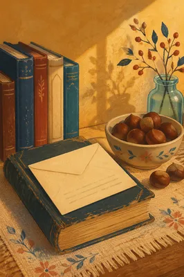 Offering Envelope Resting on Open Bible