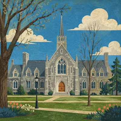 Historic University Chapel on Green Campus