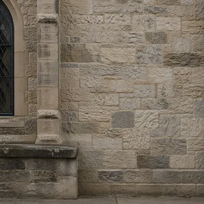 University Chapel Stone Wall Texture