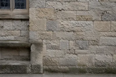 University Chapel Stone Wall Texture