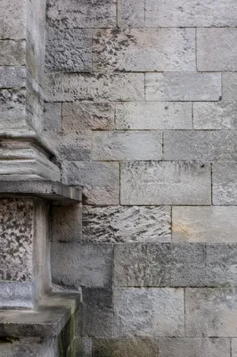 University Chapel Stone Wall Exterior Detail
