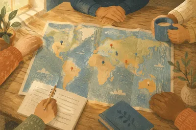 World Prayer Map for Unreached Peoples