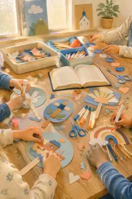 Vacation Bible School Craft Table Activity