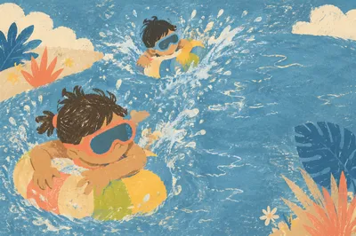Joyful VBS Pool Activity for Kids