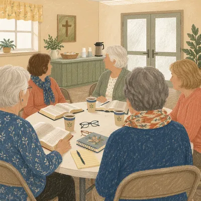 Older Women Bible Study Coffee Fellowship