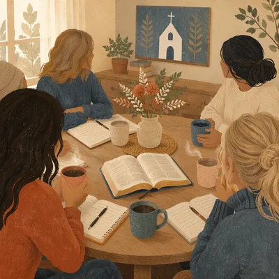 Women’s Bible Study Coffee Fellowship Table