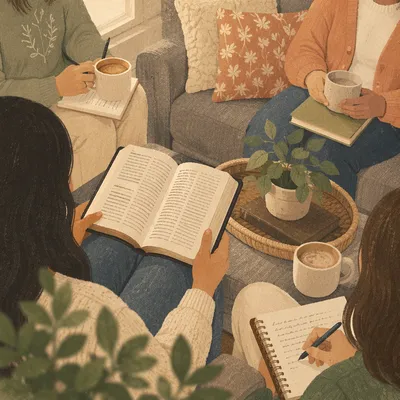 Cozy Women’s Bible Study With Coffee