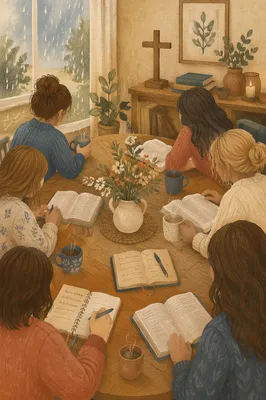 Cozy Women’s Bible Study with Coffee