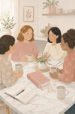 Women’s Bible Study Coffee Fellowship Table