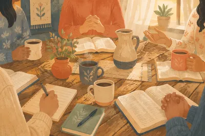 Women’s Bible Study Coffee Fellowship Table