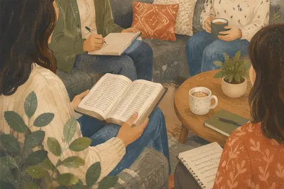 Women’s Bible Study with Coffee in Church Lounge