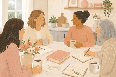 Women’s Bible Study Coffee Fellowship Table
