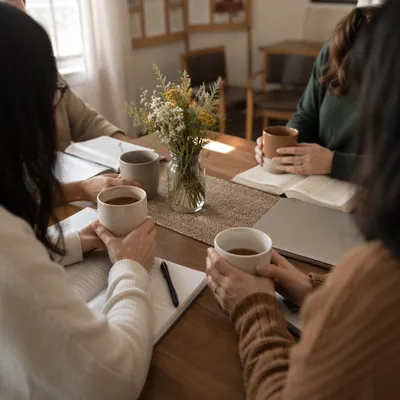 Women's Bible Study Coffee Fellowship Gathering