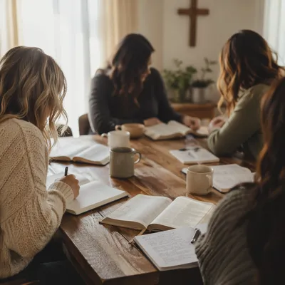 Women’s Bible Study with Coffee and Morning Light