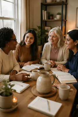 Women Bible Study Fellowship Over Coffee