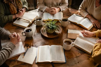 Womens Bible Study Coffee Table Gathering