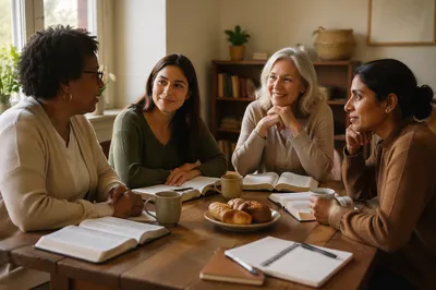 Women Bible Study Over Coffee