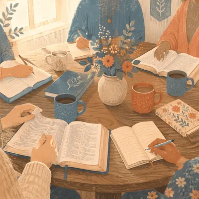 Women's Bible Study with Coffee Journals