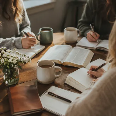 Women’s Bible Study with Coffee and Journals