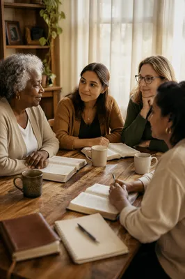 Women’s Bible Study with Coffee and Journals