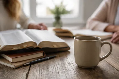 Women's Bible Study Coffee and Journals