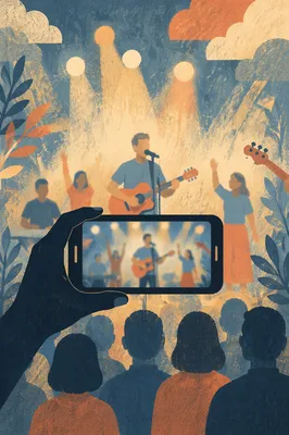 Recording Worship Band in Modern Church
