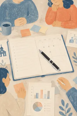 Worship Planning Meeting Planner Close-Up