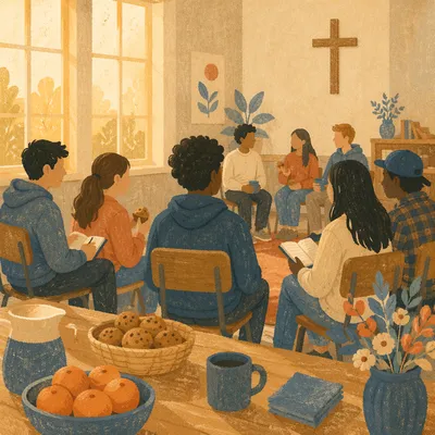 Welcoming Church Youth Group Fellowship Circle