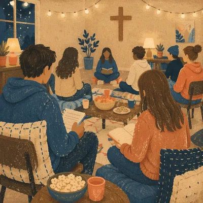 Warm Youth Group Fellowship Gathering
