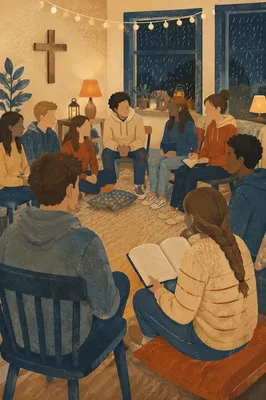 Youth Group Evening Fellowship at Church